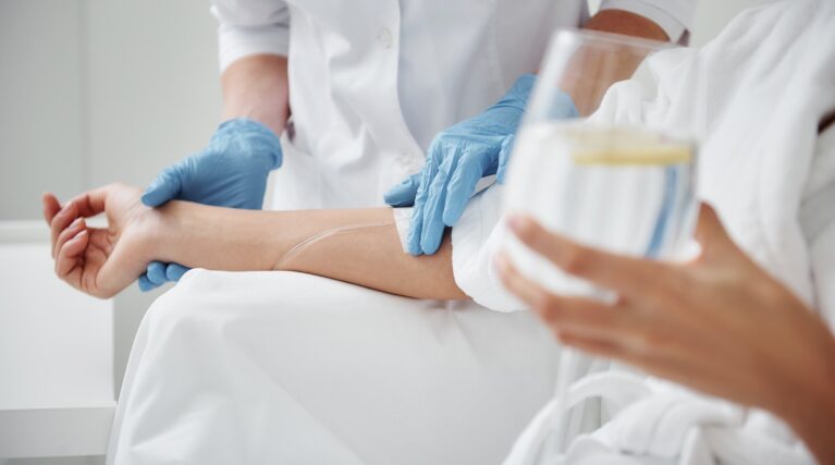 shutterstock_1220709244 Glutathione intravenous treatment at Vie Aesthetics