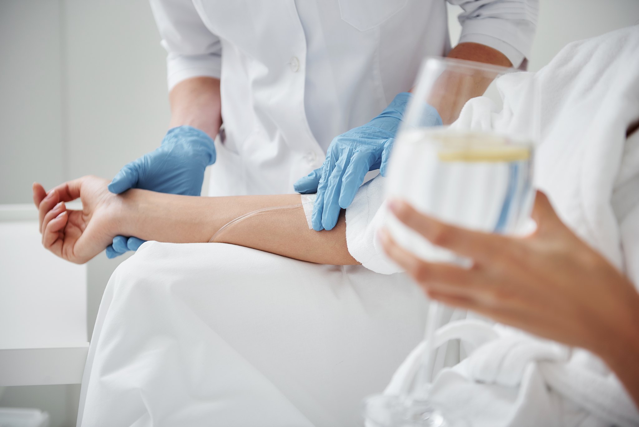 Glutathione intravenous treatment at Vie Aesthetics